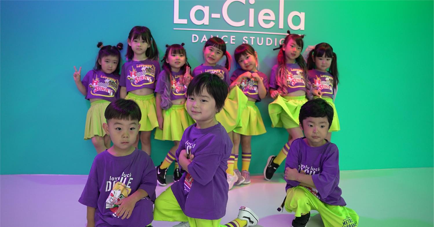 La-Ciela(ラシエラ)ダンススクール 「チャイルド初級クラス」 ダンス動画撮影のメイキング♪